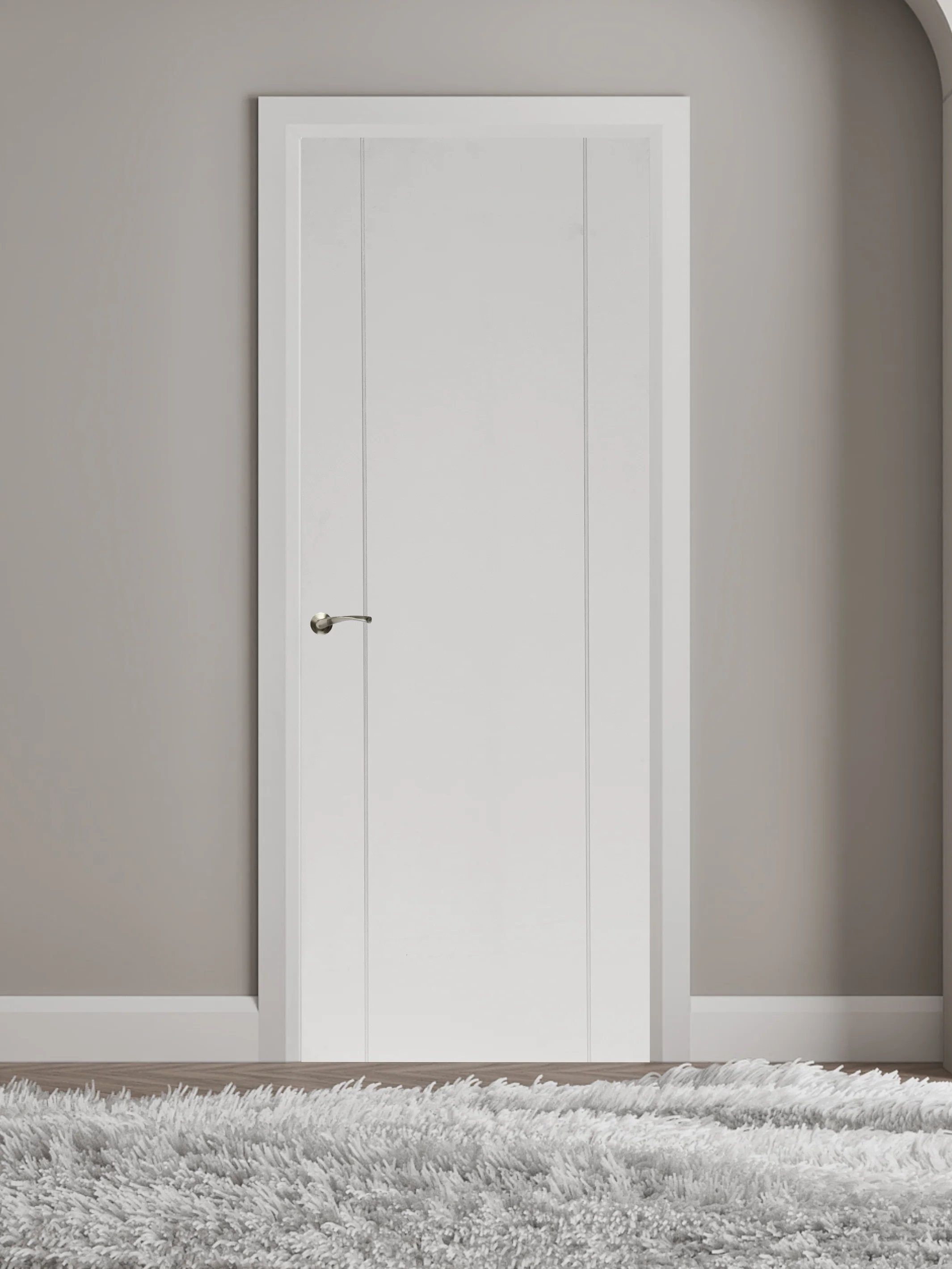 Solid Core White Primed